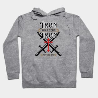 Iron Sharpens Iron, Proverbs 27:17 Hoodie